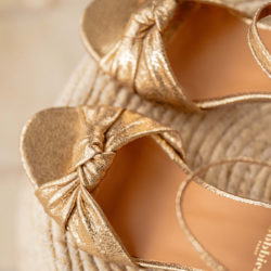 Sandales bobbies candice gold
